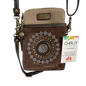 Chala Brown Convertible Purse - 3 Ways to Use - NWT